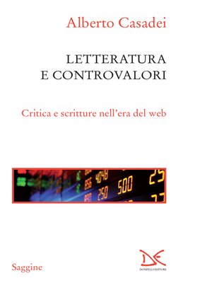 cover image of Letterature e controvalori